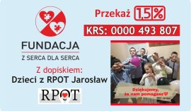 Przekaż 1,5% podatku – razem możemy więcej